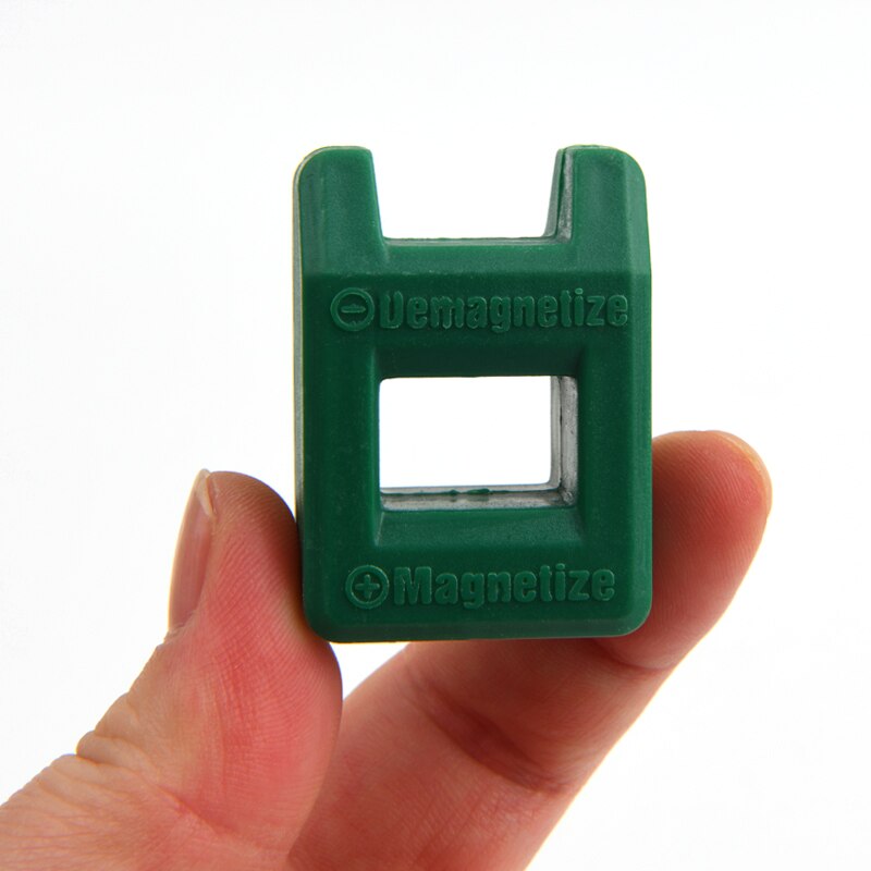 Mini 2 in 1 Screwdriver Tool Porcelain Demagnetizer Magnetizer Degausser Powerful Quickly Porcelain