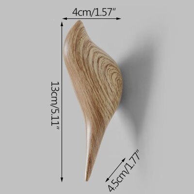 Stongwell Nordic 3D Vogel Enkele Haak Houder Dier Kapstok Badkamer Opslag Thuis Slaapkamer Muur Opknoping Decoratie Craft: 5