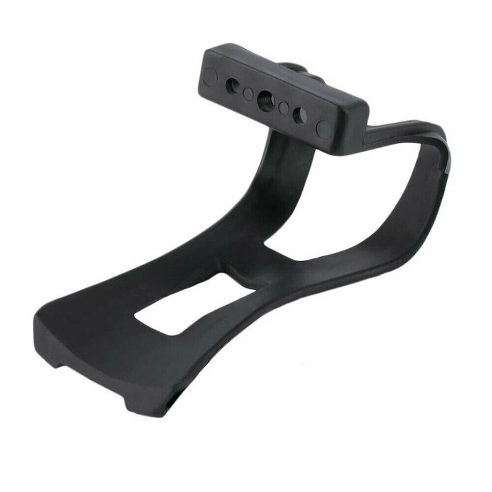 Cycling Pedal Clip Road Bike Mountain Bike Black Strapless Toe Clips With Screws Cycling Accessories