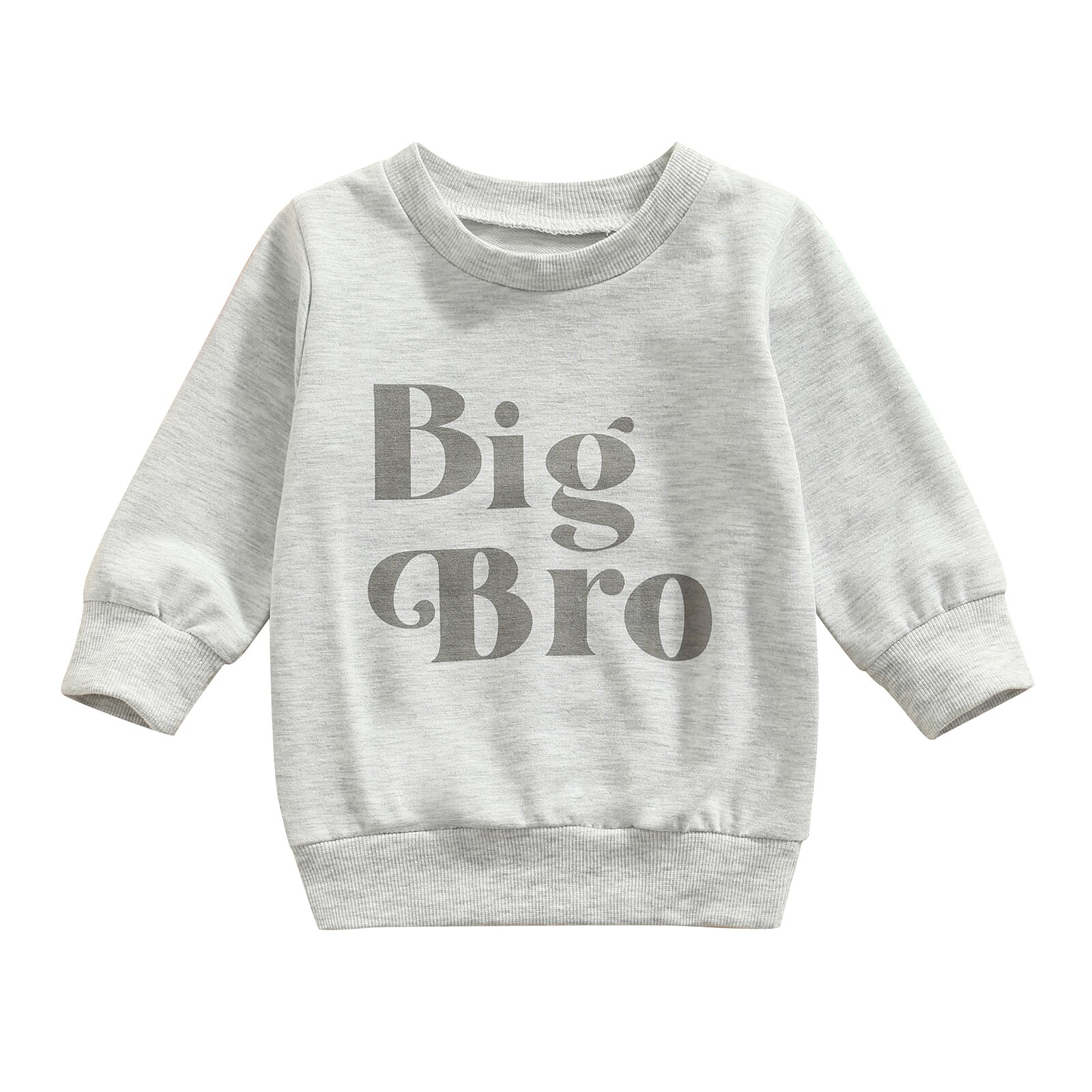 Sweat-shirt à manches longues pour bébé, pull ample et décontracté avec lettres imprimées, vêtement pour enfant, garçon et fille, automne: A / 3T