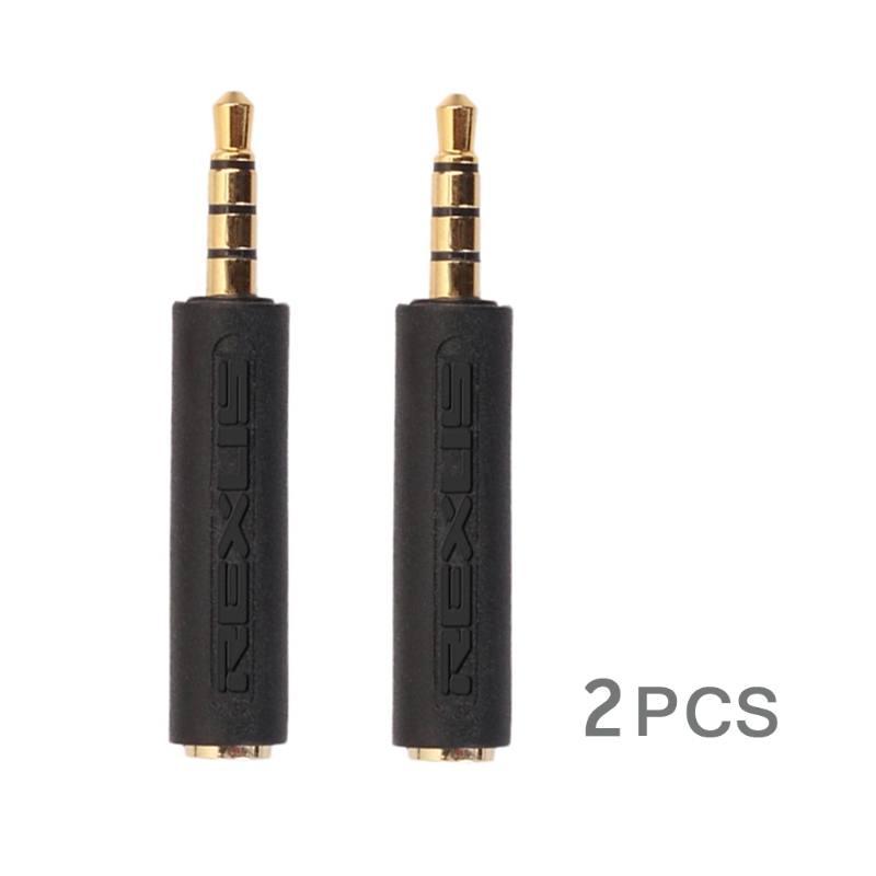 2 pcs OMTP to CTIA / CTIA to OMTP Headset Adapter 3.5mm Earphone Converter