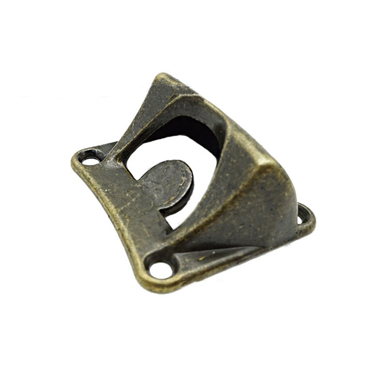 Bague Décapsuleur Style Pur Cuivre Bronze Fixé Au Mur En Métal Bière Bouteille De Vin Bouchon Ouvre-bar Bar Cuisine Outil Directe