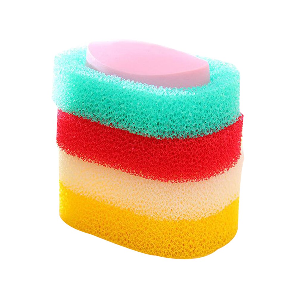 Kleur Willekeurige Candy Kleur Spons Zeepbakjes Badkamer Zeep Houder