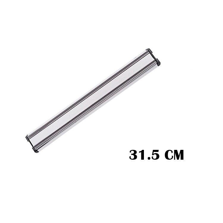 Stainless Steel Magnetic Knife Holder Wall Mount for Knives Kitchen Magnet Magnetic Strip Wall Knife Holder Tools: Metal 31.5cm
