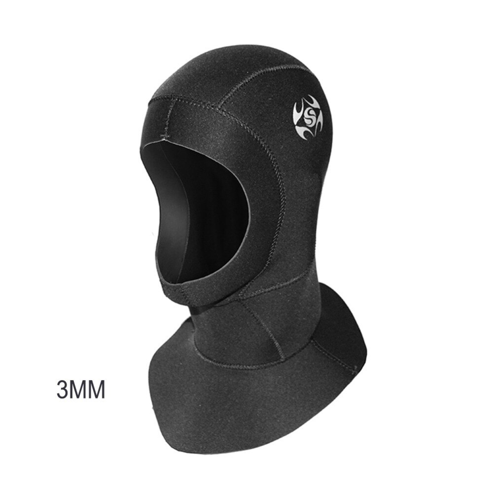 3mm Duiken Cap Neopreen Hoofddeksels Duiken Snorkelen Nek Hoed Waterdichte Warme Oorbeschermers Onderwatervissers Zwemmen Hood Cap