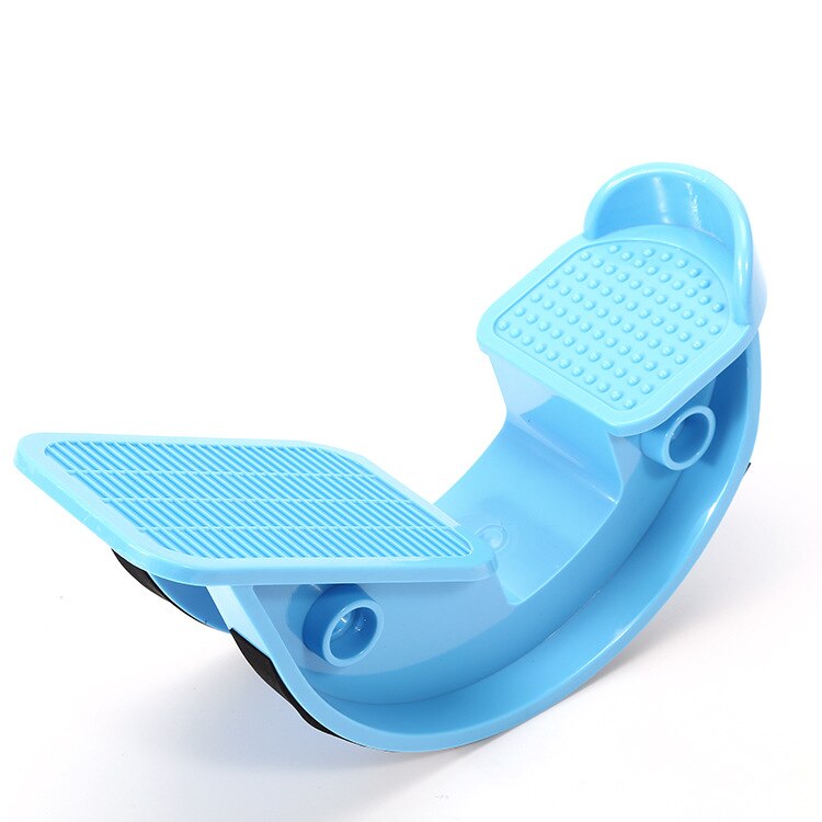 Voet Brancard Rocker Enkel Plantaris Spier Kalf Stretch Board Voor Achilles Tendinitis Yoga Fitness Sport Massage Pedaal: Blauw