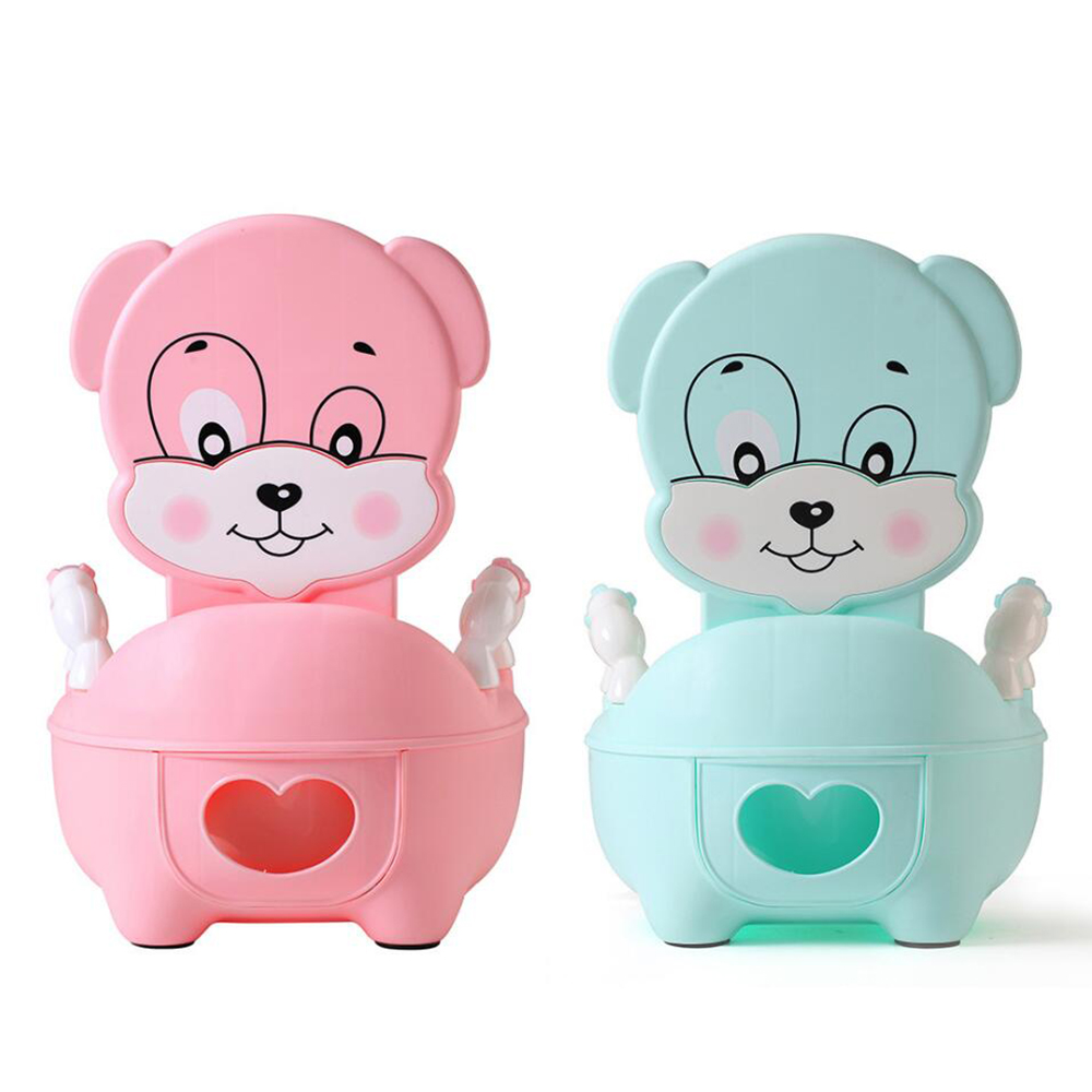 Cartoon Puppy Potje Draagbare Baby Potje Wc Voor Baby 'S Kind Pot Training Potty Voor Kinderen Stoel Toiletbril kinderen pot