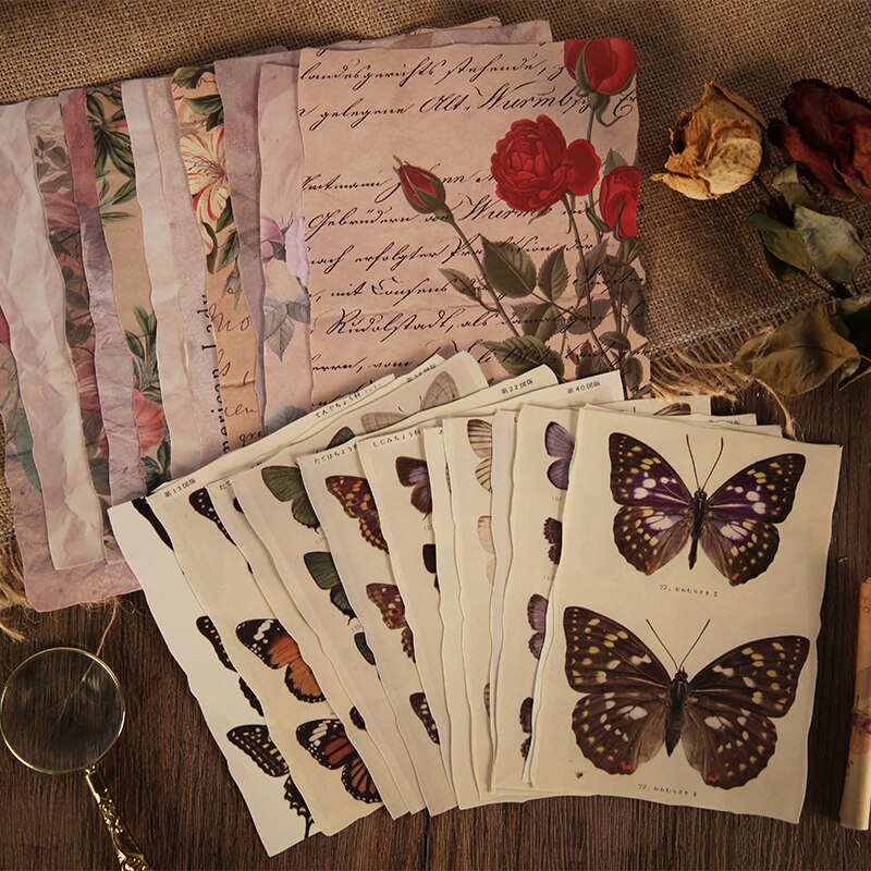 Medieval Series Memo Pads Sticky Notes Retro Paper diary Scrapbooking Stickers Junk Journal School stationery Notepad