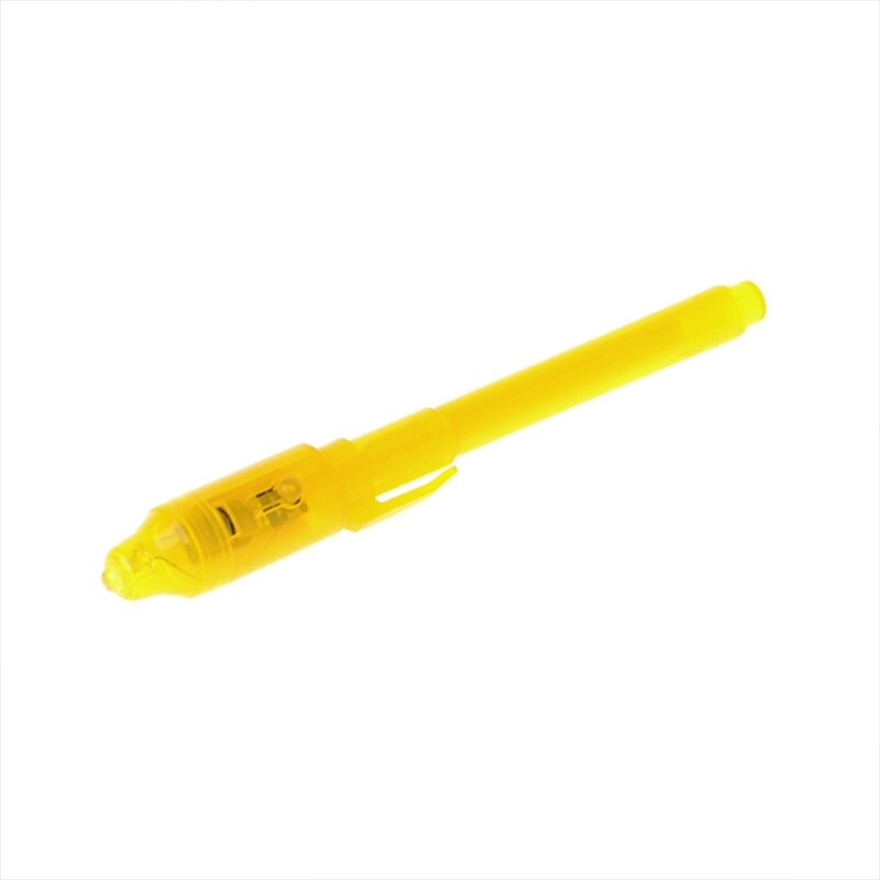 4 Stks/set Onzichtbare Inkt Pen Ingebouwde Uv Licht Magic Marker Voor Pen Veiligheid Te Gebruiken