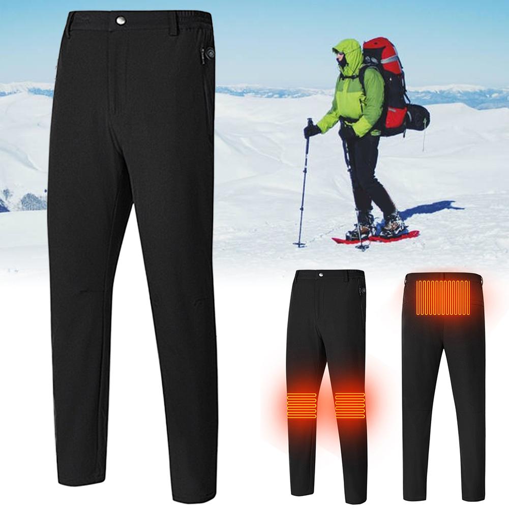 Insulated Heating Pants Electric Heated Warm Washable USB Thermal Pants USB Heating For Men Women Winter Outdoor Underwear