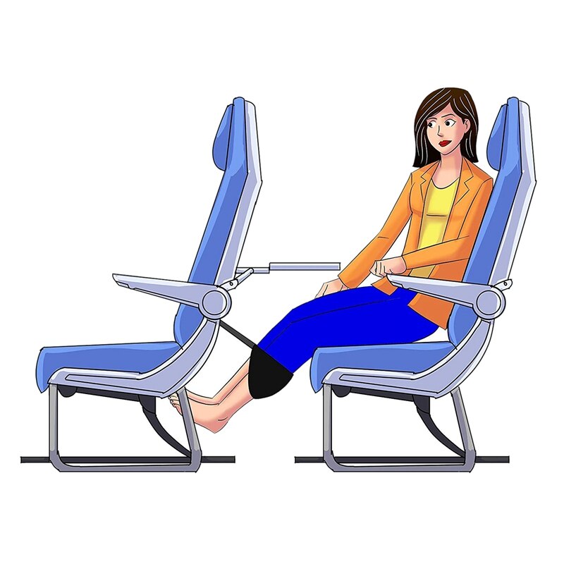 Travel Mat Foot Rest Hanging Bed Aircraft Foot Hammock Foot Stopping Artifact