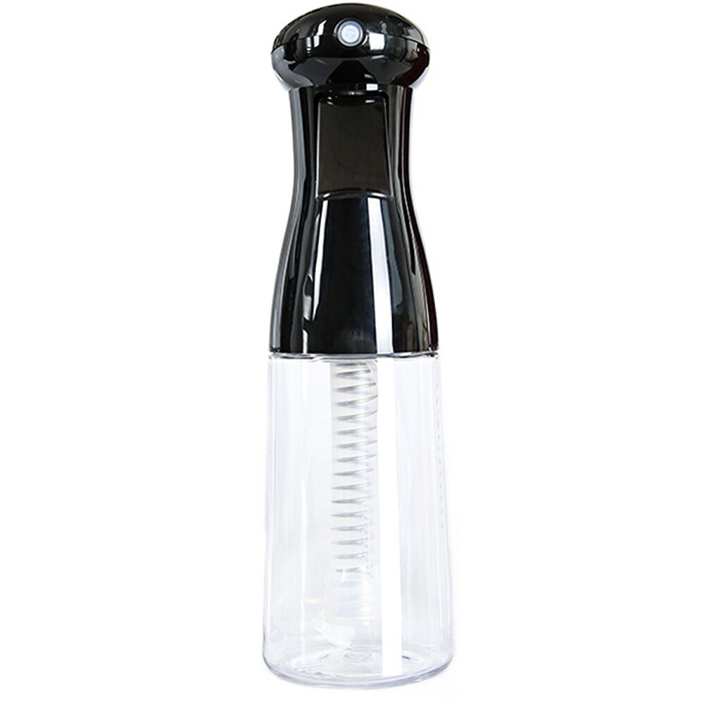 Bouteille de jet d'eau de Salon de 200ML beauté coiffure bouteilles de jet d'eau de brume Fine bouteille de jet à haute pression durable: Black-200ml