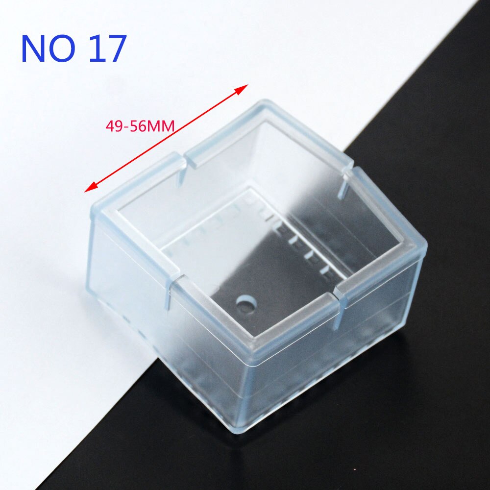 4 Stks/partijen Tafel Stoel Been Mat Siliconen Antislip Stoel Been Caps Voet Bescherming Cover Pads Houten Vloer Protectors 12/24/32Pcs: NO.17