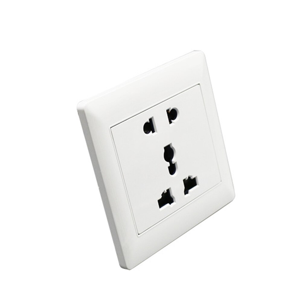 1PCS Universal 5 Hole Electric AC Power Outlet Panel Plate Wall Charger Dock Socket Electrical Sockets