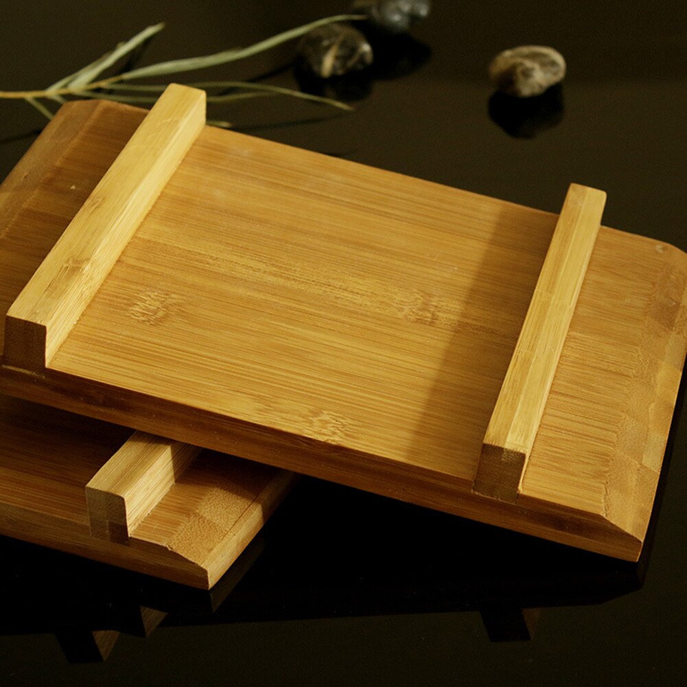 Bamboo Sushi Board Rectangular Sushi Platform Cooking Sashimi Japanese And Korean Cuisine Tableware Serving Plate Tray