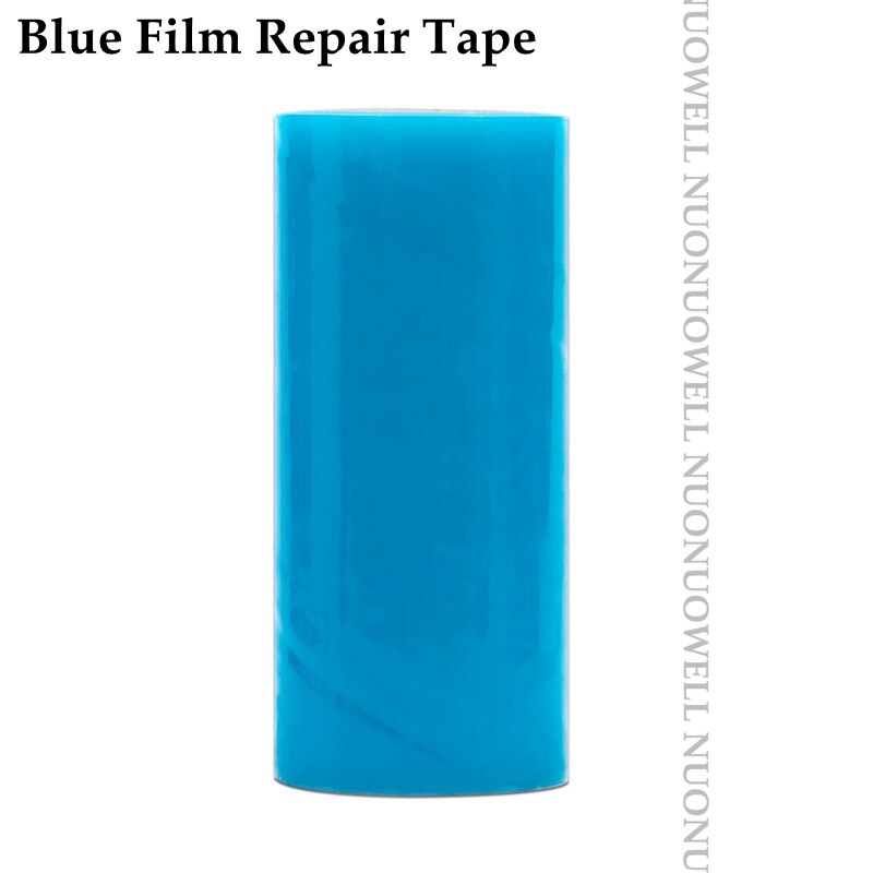 1 rulle blå 5 ~ 30 cmx 10m drivhusfilm reparation klæbebånd vandtæt landbrug havefilm reparation patch tape skur tape