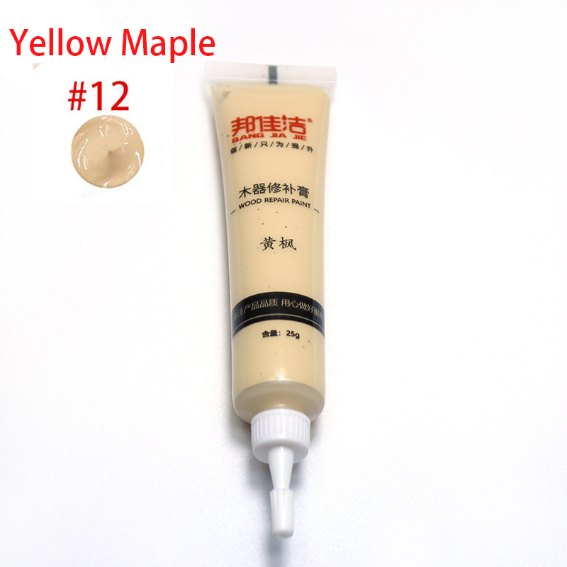 Massivholz Kitt Reparatur Farbe Möbel Farbe für Paste Tür Boden Reparatur Kratzer auf Paste Holz Boden: 12