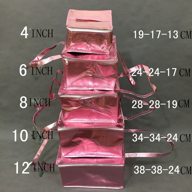 Insulated Picnic Cooler Bags Cake Pizza Lunch Picnic Box Insulated Cool Handbags Ice Pack Thermo Portable Insulation box DJFEN
