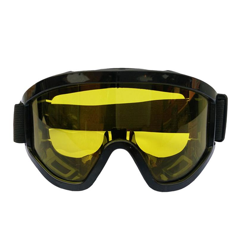 Snowboard sneeuwscooter helm stofdicht zanddicht skibril winddicht motorbril oogbescherming: D