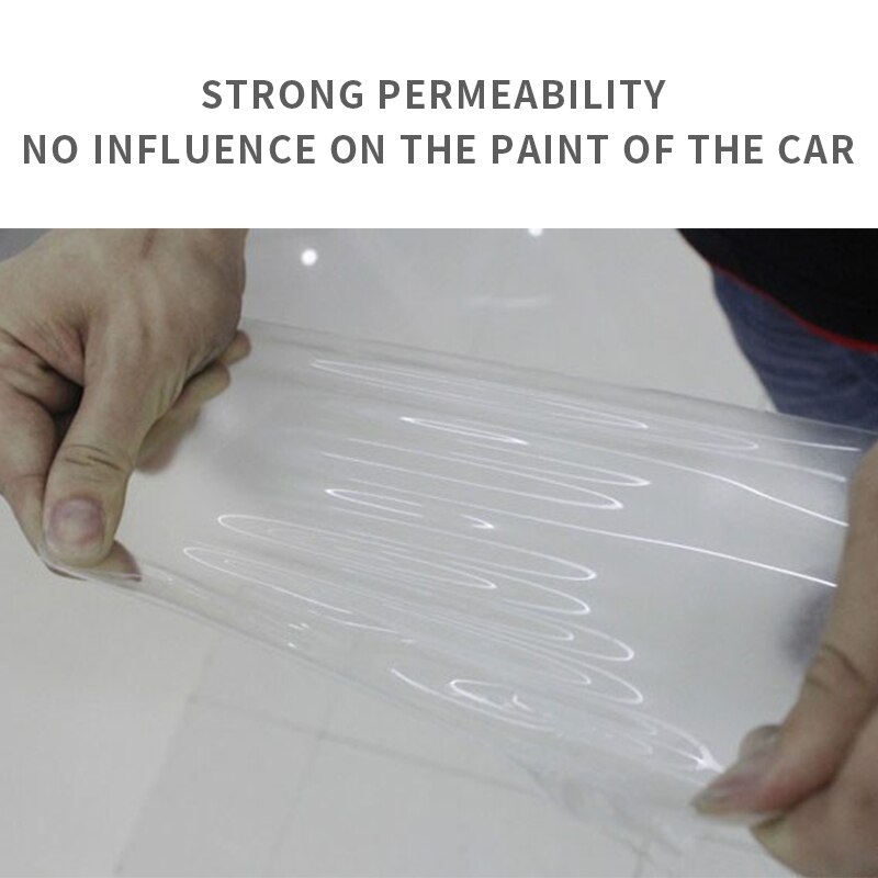 10 x 300cm pvc beskyttende film bil kofanger hætte maling beskyttelse klistermærke anti ridse klar transparens film