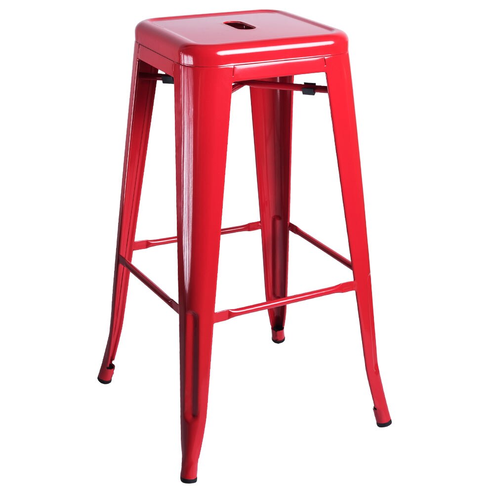 Taburete Torix Alto: Rojo