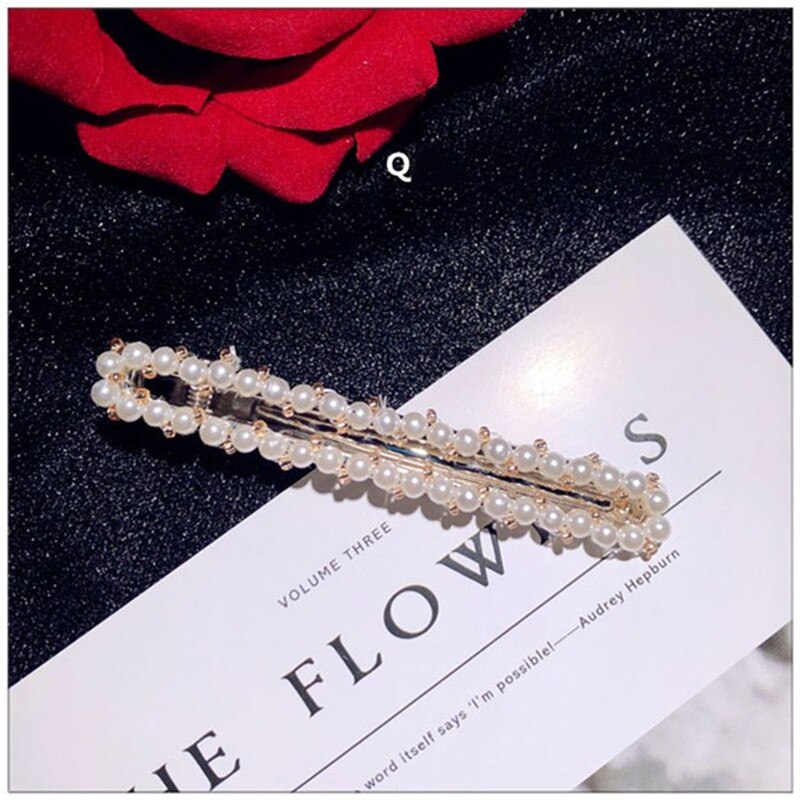 Haarschmuck für damen, edler schmuck, süßwasserperlen, blumenhaarspange, haarnadeln, temperamentvolle braut- und hochzeitsaccessoires: Q