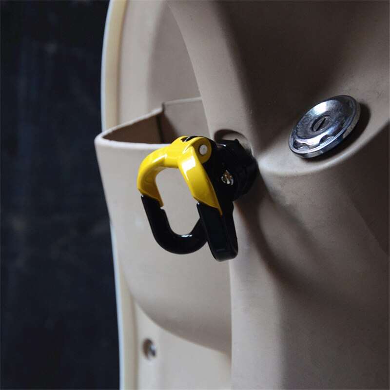 Gancho multifunción de 4 colores para motocicleta, gancho para equipaje, gancho para casco, pinza doble para llevar botellas, soportes para accesorios de motocicleta