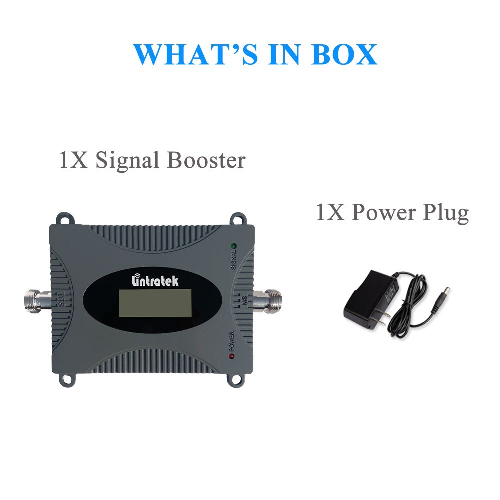 Repetidor Lintratek potente 4G FDD 4G LTE 2600MHz banda amplificadora de señal 7 2600MHz pantalla LCD 4G amplificador de señal móvil /