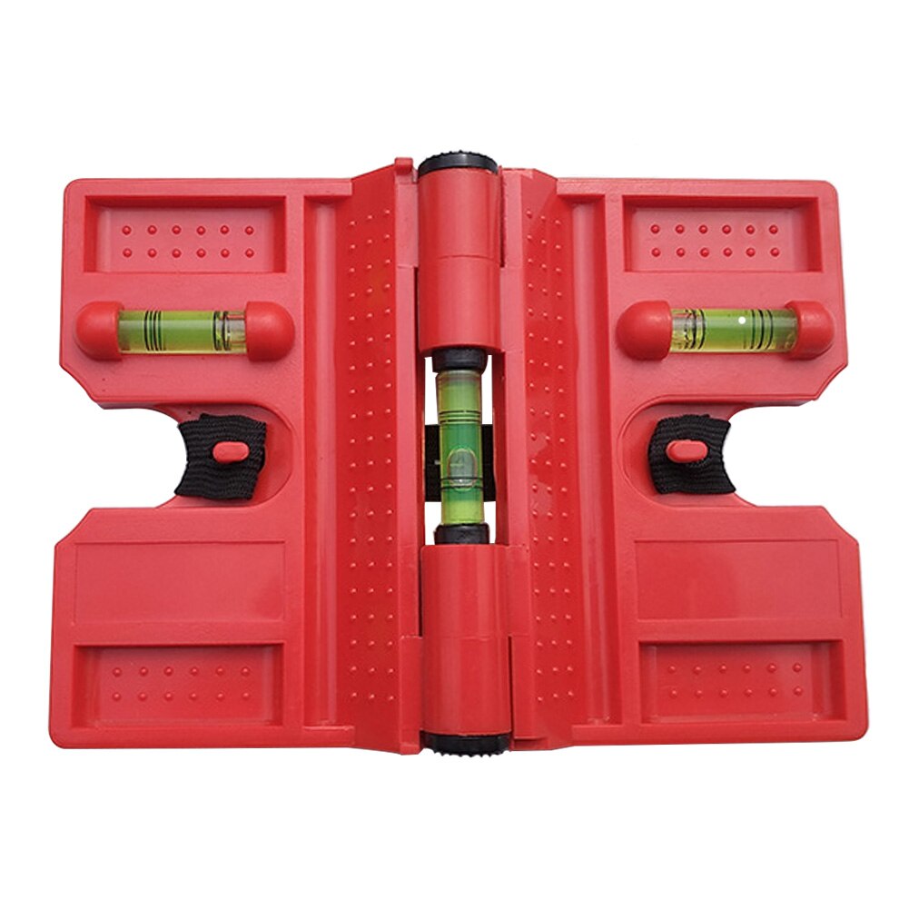 Level Ruler Magnetic Simple Angle Gauge ABS Measuring Portable Woodworking Tools Adjustable Precise Meter Folding