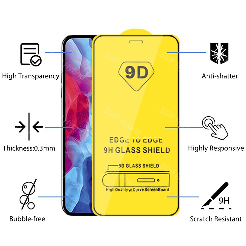 Szkło 9D dla iphone 12 zawodowiec max szkło hartowane etui na iphone 12 mini 12zawodowiec 12max iphone12 bezpieczeństwo ochronna obudowa telefonu