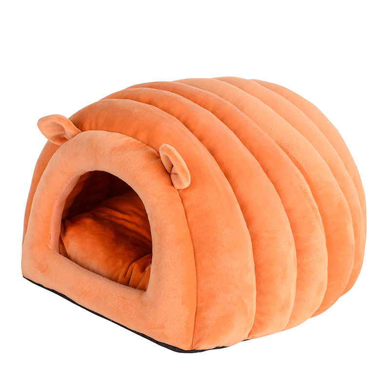 Casa de perro portátil para interiores, cama suave, cálida y cómoda, cueva para dormir para gatos y cachorros, perrera, nido para mascotas, productos de interior