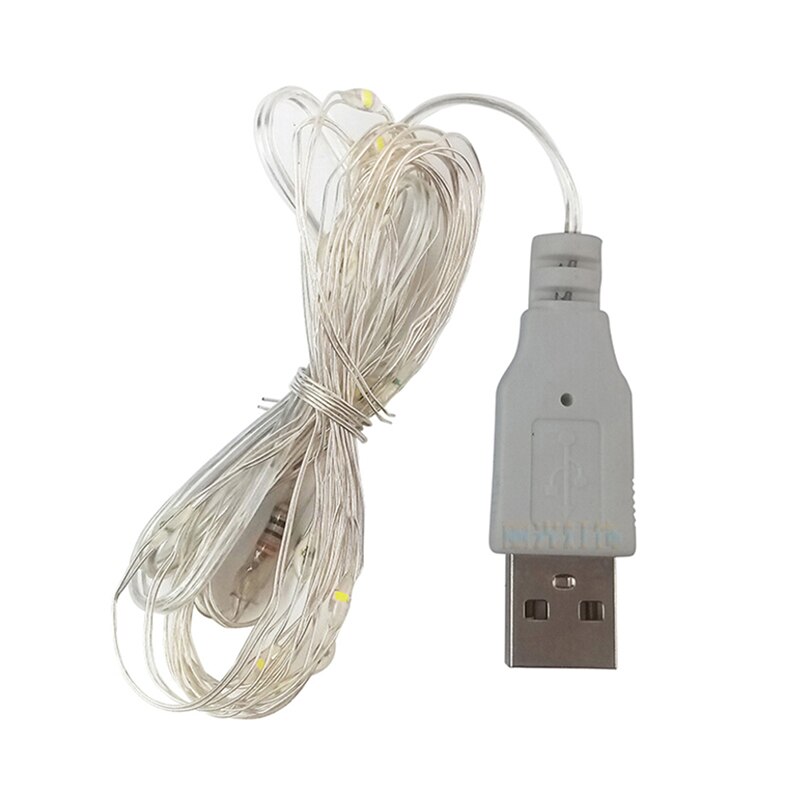 2M 20Led 3M 30Led Usb Operated Mini Led Copper Wire String Fairy LED Lights: 3M Warm White