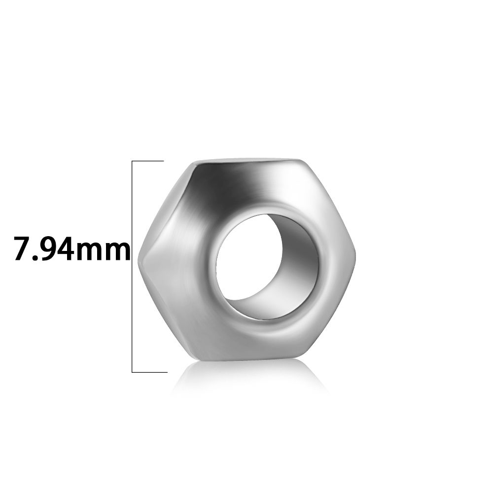 Piercing de pendiente de acero quirúrgico, accesorio que puede combinar con el círculo del cartílago de la oreja, Tragus Helix, aro de nariz Simple, joyería corporal, 1 unidad: PLATEADO