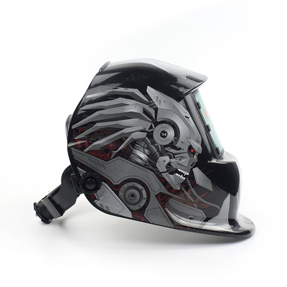 Solar Powered Welding Helmet Auto Darkening Welding Helmet Welding Mask Wide Shade Range Large Viewing Area (B Styl