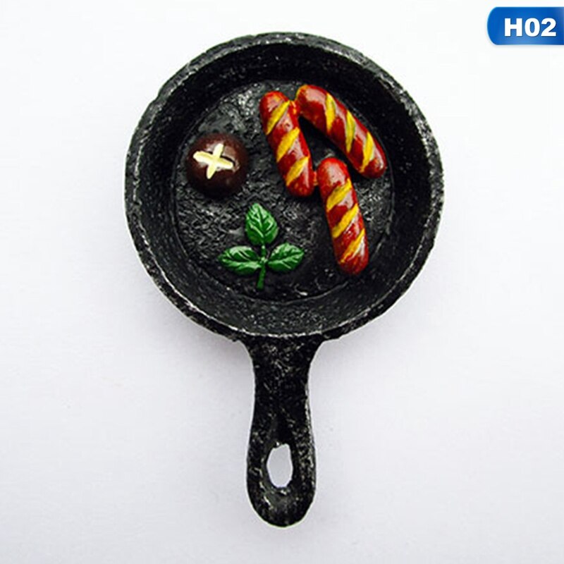 1Pcs Magneet PVC Omelet Magneten voor Magnetische Kleine Leuke Woondecoratie: Hot Dog