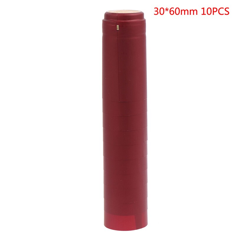 10 Uds. Cápsulas termorretráctiles para botellas de vino, cápsulas termoretráctiles para botellas de vino: C