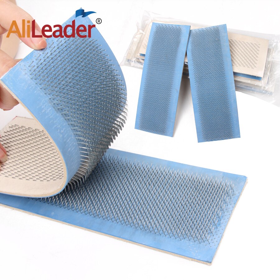 Alileader 2 Teile/paket Haar Verlängerung Zeichnung Matten 27Cm x 9Cm Haar Halfter Zeichnung matt Für Groß Haar Verlängerung werkzeuge Pu Haut Pad