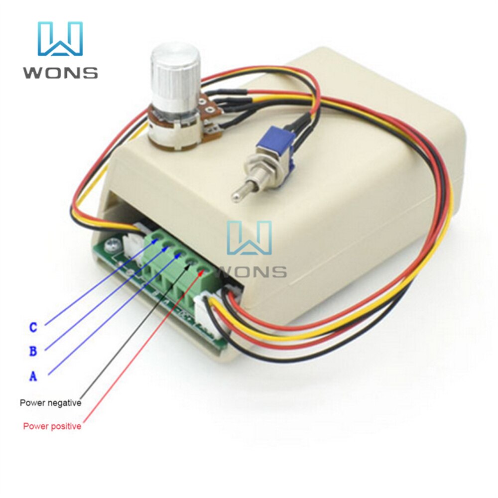 Dc 5-36V Bldc 3 Fase Brushless Motor Speed Controller Sensorless Harde Schijf Dc Motor Regelgeving Hall Motor driver