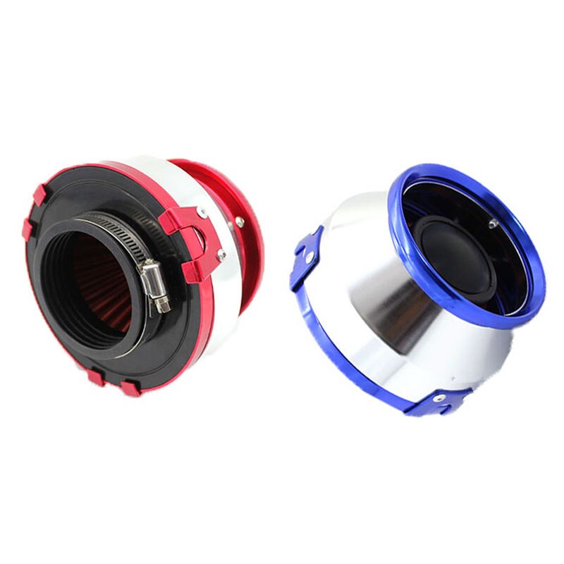 1 Pcs 76MM Mushroom Head Metal Shell Air Intake Bellows