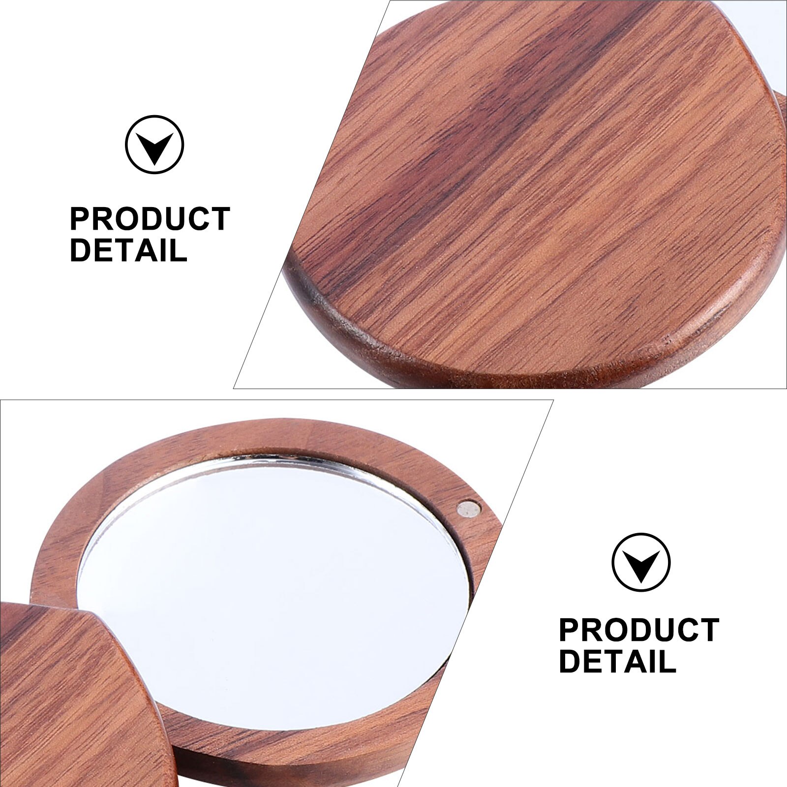 1Pc Make-Up Spiegel Opvouwbare Mini Comestic Spiegel Voor Thuis