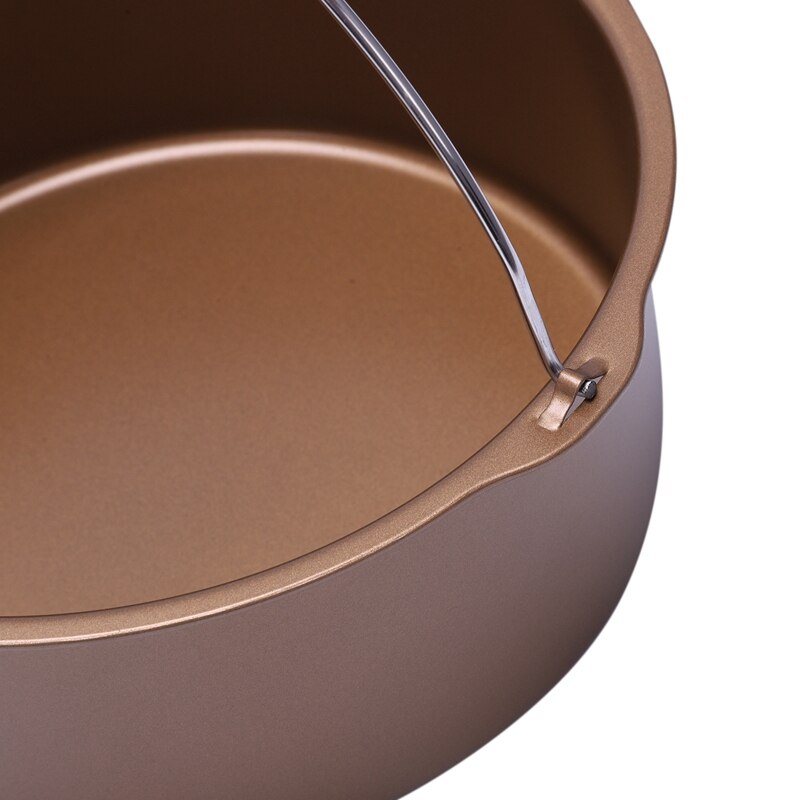 1pcs Air Fryer Non-Stick Baking Barrel Cake Pan-Power Air Fryer Baking Barrel