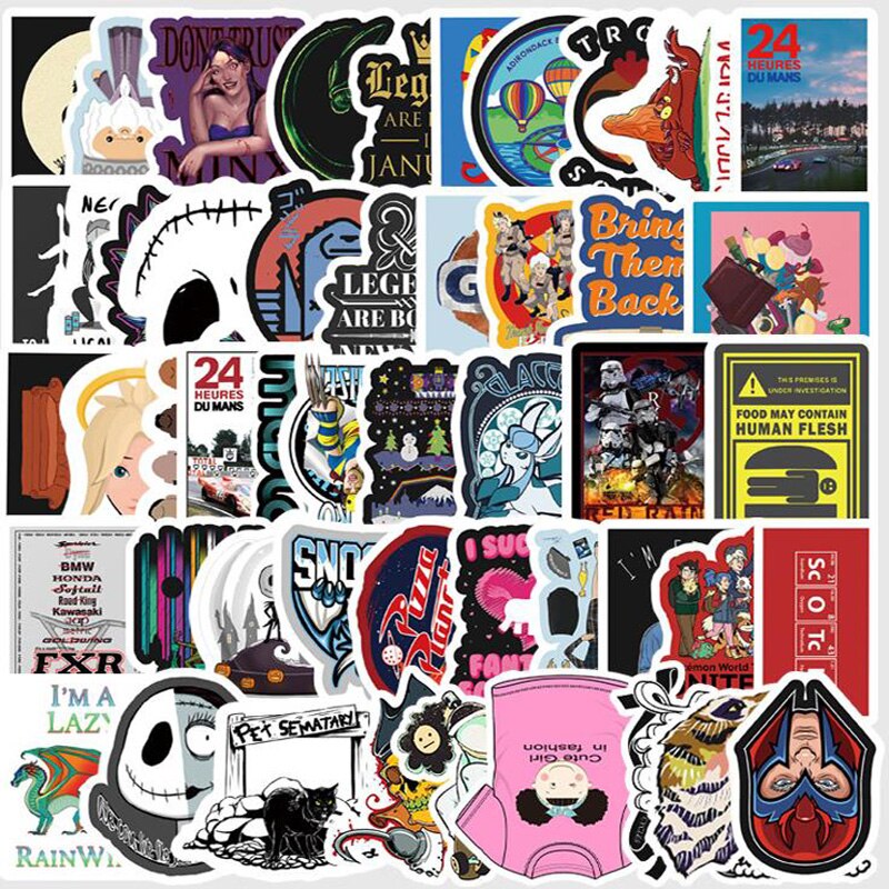 Bagage Laptop Computer Mobiele Telefoon Waterdichte Koffer Sticker