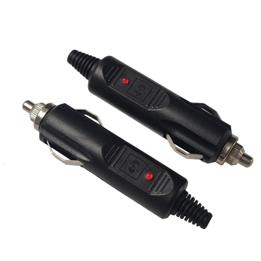 JKM DIY 10A 3 sztuk 12V-24V wtyczka robić gniazda zapalniczki samochodowej akcesoria gniazdo zasilacz z 3 sztuk 10A bezpiecznik