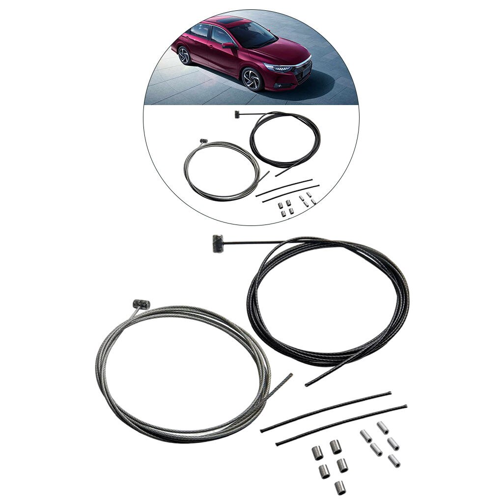 Conjunto de cable para puerta corrediza para Toyota Sienna, 1 par de