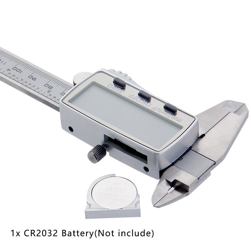 RUITOOL Digital Caliper 0-150mm Metric/Inch/Fraction Electronic Vernier Calipers Stainless Steel Micrometer Measuring Tools