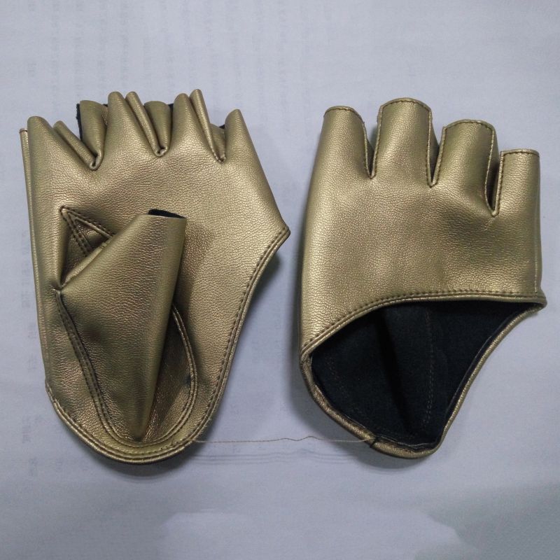 Vertvie 1pair Unisex Half Finger Fitness Gloves Li... - Grandado