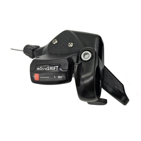 Microshift 7 speed trip mtb trigger shift 1-7 right & 1-3 left side bike conjoined dip derailleur fit for shimano: Skift i højre side