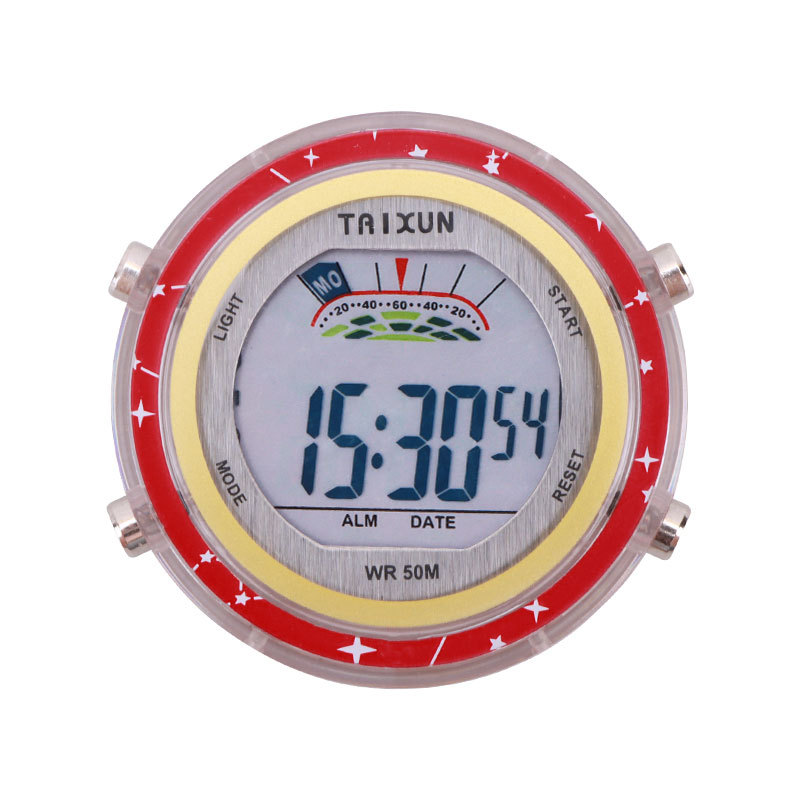Motorrad Fahrrad uhr Universal- wasserdicht Fahrrad Lenker Uhr Uhr Edelstahl Leucht uhr Motorrad Zubehör: Schwarz