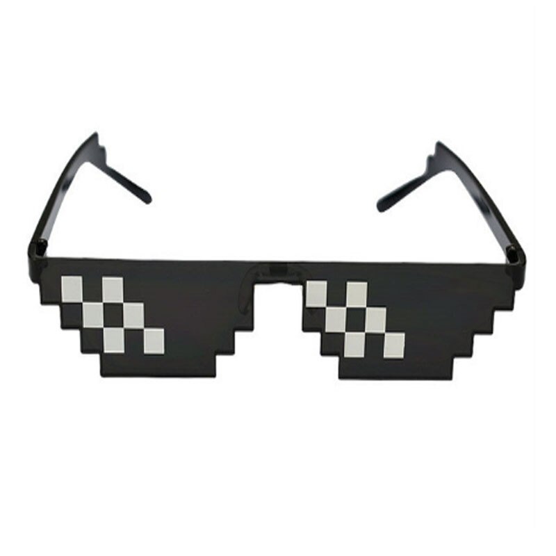 1Pc Fancy Bril Photobooth Props Unisex Zonnebril Mannen Grappige Decoratieve Bril Met Neus Pad Voor Wieden Partij Decoratie Speelgoed: Double row