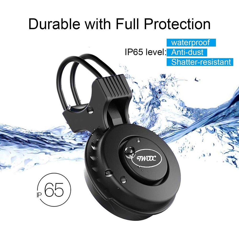 Elektrische Fiets Hoorn Elektronische Fietsbel 120dB Waterdichte 4 Geluid Modi Mini Usb Oplaadbare Bike Hoorn Voor Mountainbike, bmx